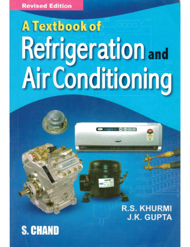 A Textbook of Refrigeration and Air Conditioning