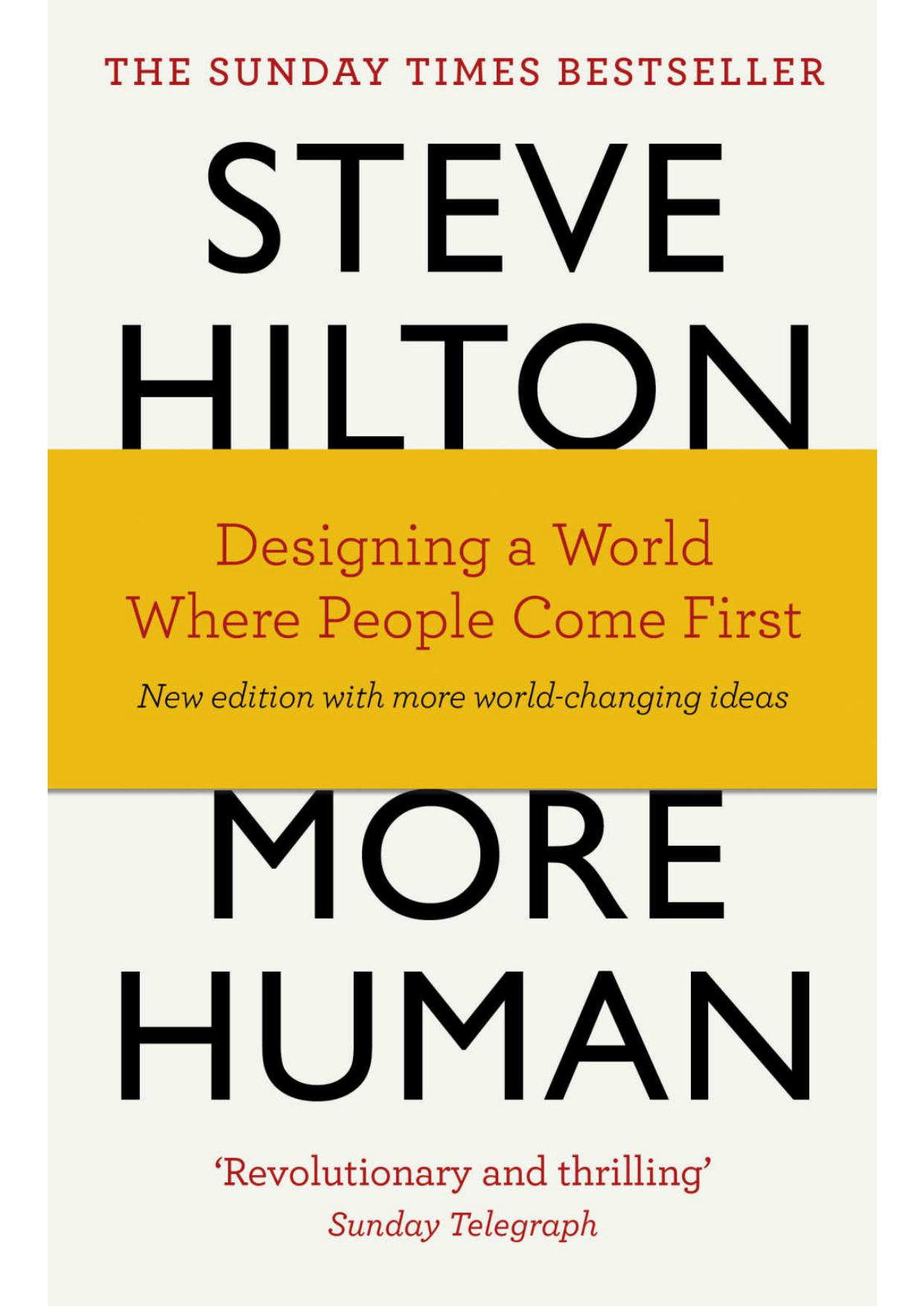 More Human: Designing a World Where People Come First