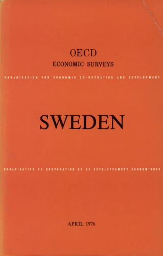 OECD Economic Surveys : Sweden 1976.