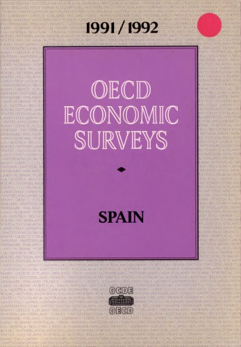 OECD Economic Surveys : Spain 1992.