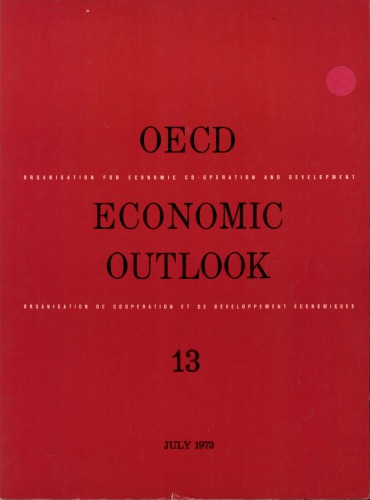 OECD economic outlook. 13.