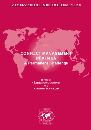 Conflict management in Africa : a permanent challenge