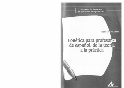 Fonética Para Profesores de Español