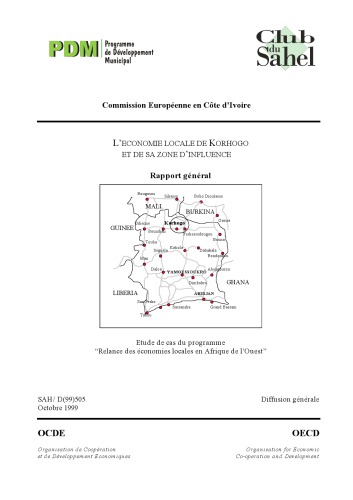 L’économie locale de Korhogo et de sa zone d’influence