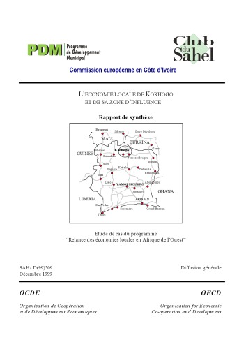 L’économie locale de Korhogo et de sa zone d’influence - Synthèse
