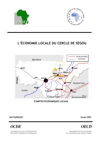 L’économie locale de Ségou - Comptes économiques