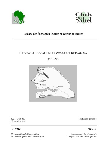 L’économie locale de la commune de Dagana en 1998