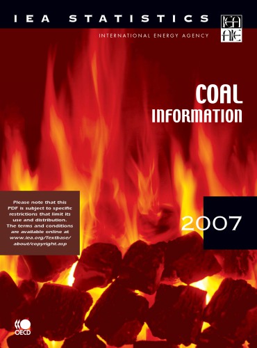 Coal information : 2007 with 2006 data.