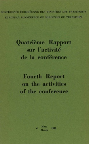 Fourth report on the activities of the conference.
