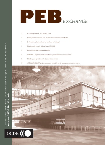 La revista de la OCDE para la construcción y el equipamiento de la educación