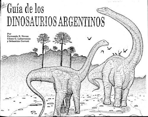 Guía De Los Dinosaurios Argentinos