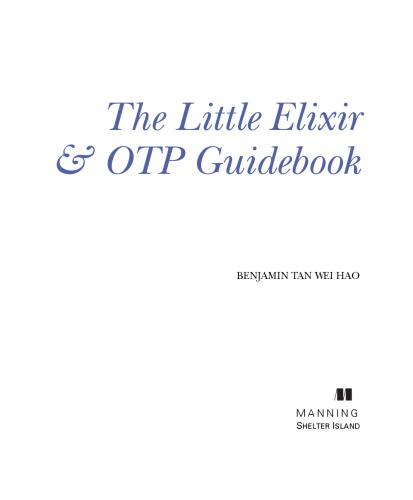 The little Elixir & OTP Guidebook