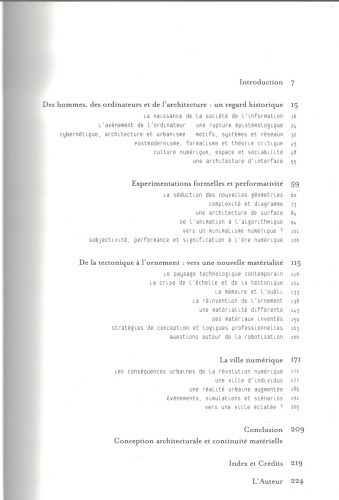 Culture numérique et architecture