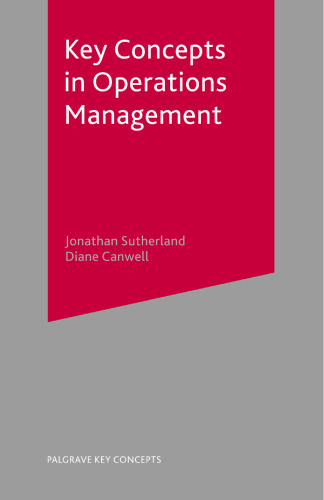 Key Concepts in Operations Management