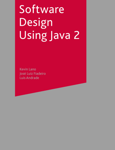 Software Design Using Java 2