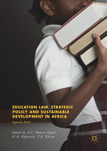 Education Law, Strategic Policy and Sustainable Development in Africa: Agenda 2063