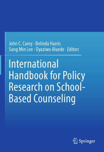 International Handbook for Policy Research on School-Based Counseling