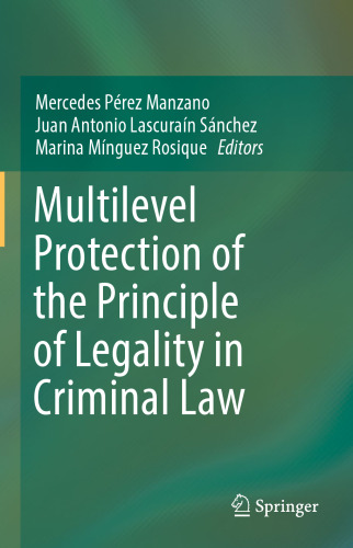 Multilevel Protection of the Principle of Legality in Criminal Law