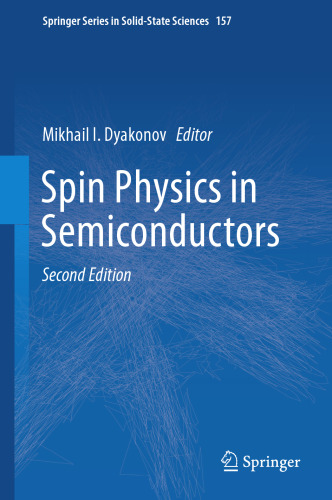  Spin Physics in Semiconductors