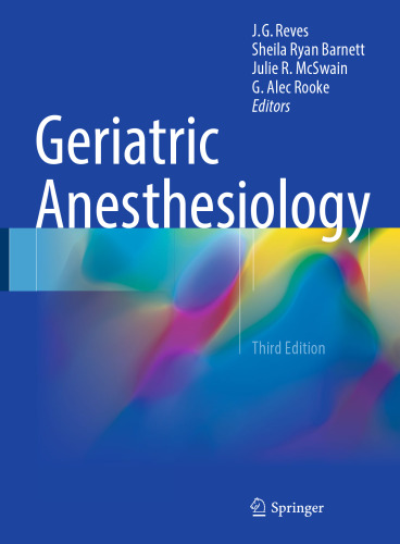 Geriatric Anesthesiology