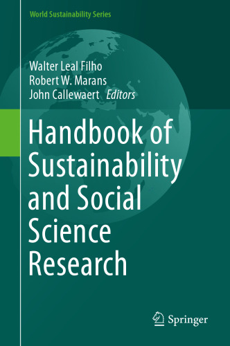 Handbook of Sustainability and Social Science Research