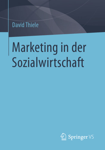 Marketing in der Sozialwirtschaft