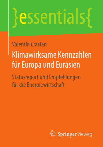  Klimawirksame Kennzahlen für Europa und Eurasien: Statusreport und Empfehlungen für die Energiewirtschaft