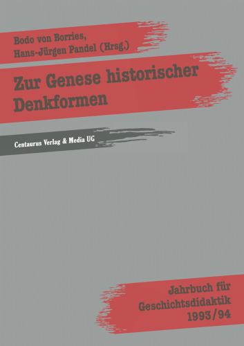 Zur Genese historischer Denkformen: Qualitative und quantitative empirische Zugänge