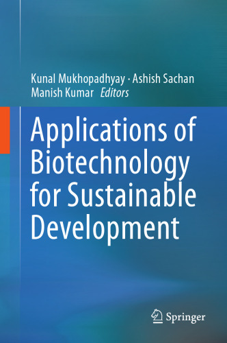 Applications of Biotechnology for Sustainable Development