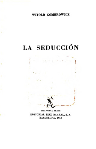La Seducción (La Pornografía)