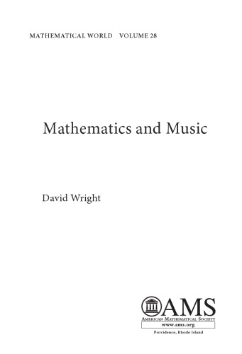 Mathematics and Music