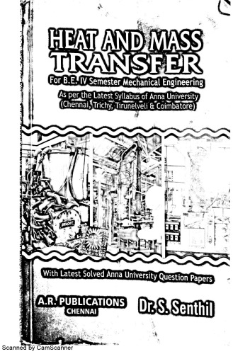 Heat and Mass Transfer