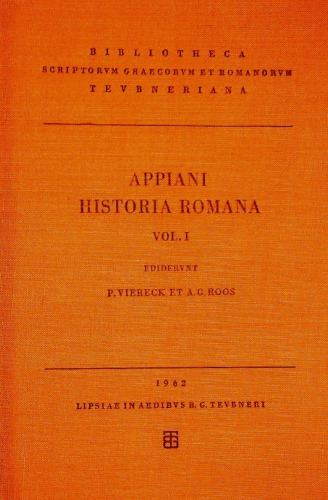Appiani Historia Romana