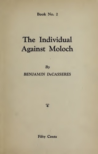 The Individual Against Moloch