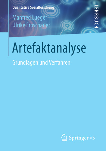 Artefaktanalyse: Grundlagen und Verfahren