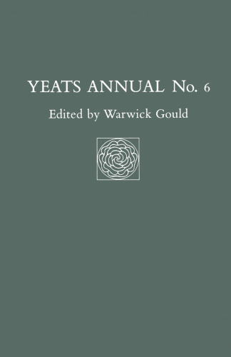 Yeats Annual