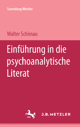 Einführung in die psychoanalytische Literaturwissenschaft