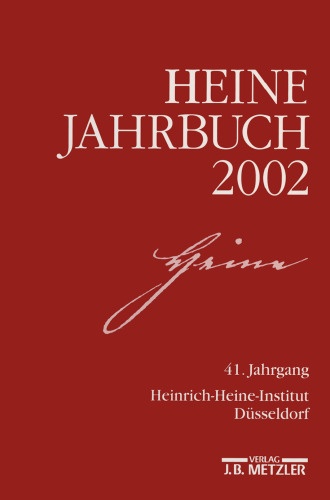 Heine-Jahrbuch 2002: 41. Jahrgang
