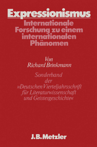 Expressionismus: Internationale Forschung zu einem internationalen Phänomen