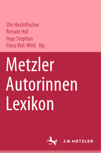 Metzler Autorinnen Lexikon