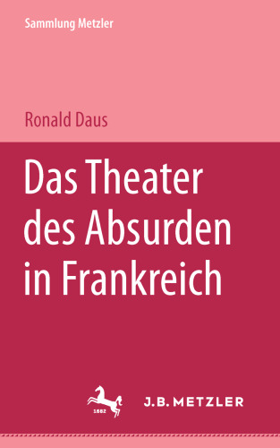 Das Theater des Absurden in Frankreich