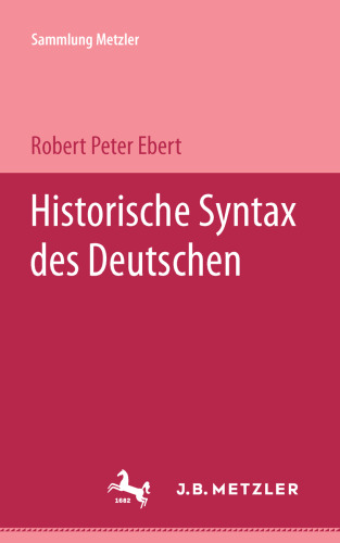 Historische Syntax des Deutschen