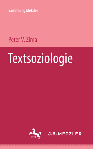Textsoziologie: Eine kritische Einführung