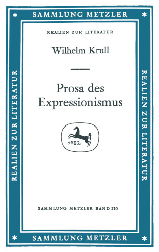 Prosa des Expressionismus