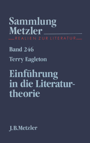 Einführung in die Literaturtheorie