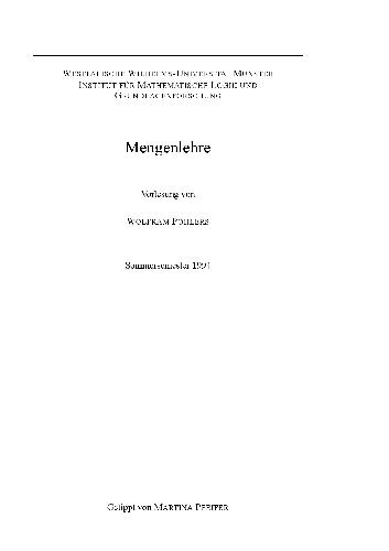 Mengenlehre 003
