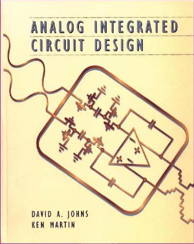 Analog Integrated Circuit Design