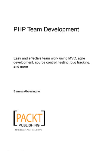 PHP Team Development