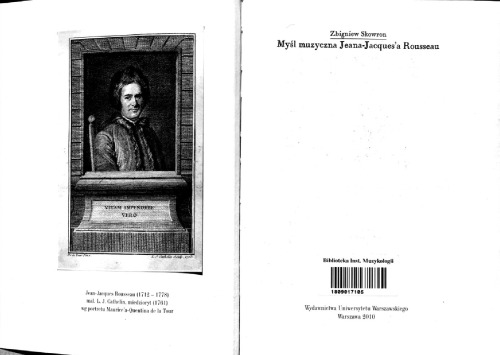 Myśl muzyczna Jeana-Jacques’a Rousseau