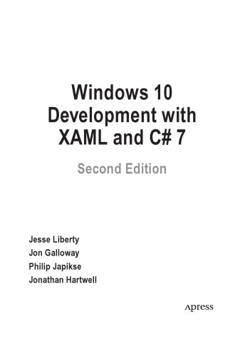 Windows 10 Development with XAML and C# 7